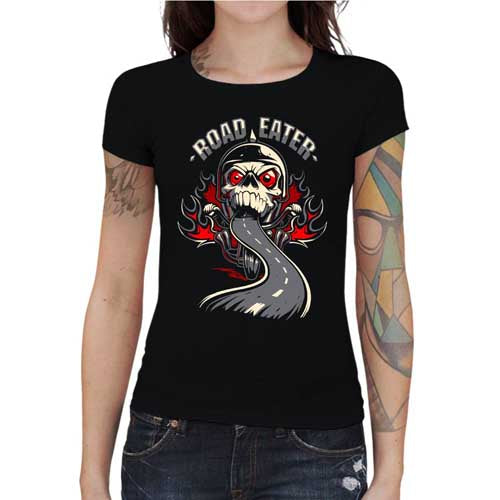 T shirt Motarde - Road Eater