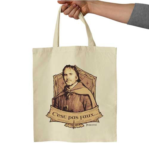 Tote Bag - C'est pas faux Perceval