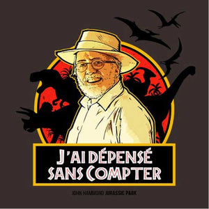 tshirt-john-hammond-replique-coton-bio-chocolat