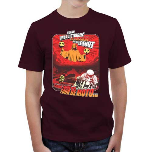 T shirt Moto Enfant - Passion