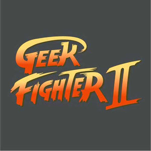 tshirt-geek-fighter-ii-street-fighter-2-coton-bio-gris-fonce