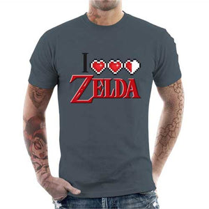 tshirt-homme-i-love-zelda-coton-bio-gris-mineral