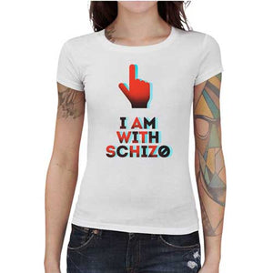 tshirt-femme-t-shirt-humour-i-am-with-a-schizo-coton-bio-blanc