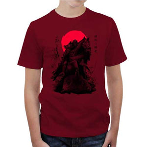 tshirt-enfant-berserk-le-chevalier-squelette-noir-coton-bio-rouge