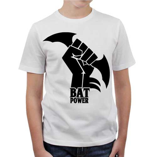 T-shirt enfant geek - Bat Power