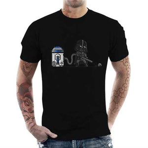 tshirt-homme-r2d2-coton-bio-noir