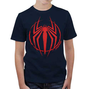 tshirt-enfant-spiderman-percutant-et-demonstratif-coton-bio-bleu-nuit