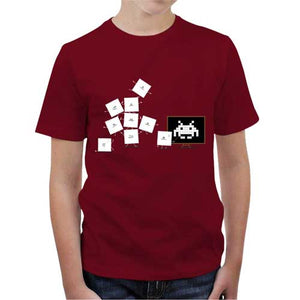 tshirt-enfant-pixel-training-coton-bio-rouge