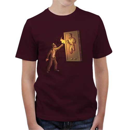 T-shirt enfant geek - Indiana Carbonite