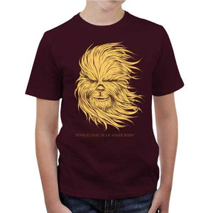 tshirt-enfant-chewboreal-coton-bio-cerise