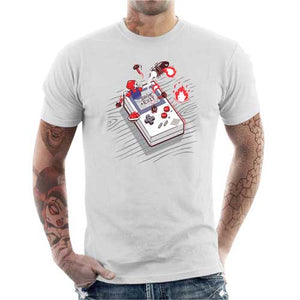 tshirt-homme-exit-coton-bio-blanc