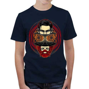 tshirt-enfant-t-shirt-doctor-strange-madness-equation-coton-bio-bleu-nuit