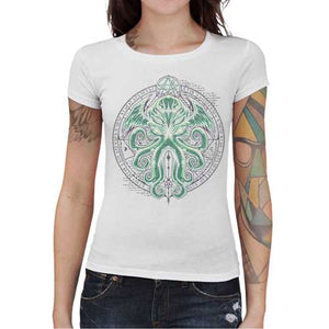 tshirt-femme-great-cthulhu-creature-de-lovercraft-coton-bio-blanc