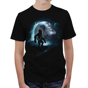 tshirt-enfant-dark-moon-chewie-coton-bio-noir