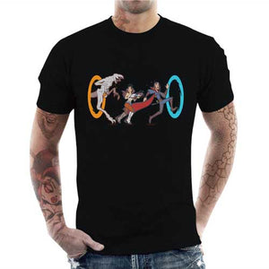 tshirt-homme-stranger-portal-coton-bio-noir