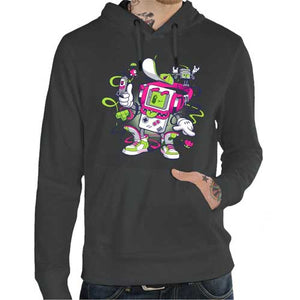 sweat-game-boy-old-school-coton-bio-dark-grey