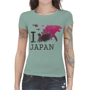 tshirt-femme-i-godzilla-japan-coton-bio-jade