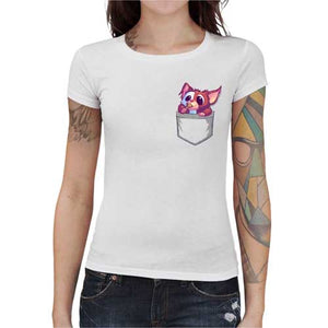 tshirt-femme-midnight-chicken-coton-bio-blanc