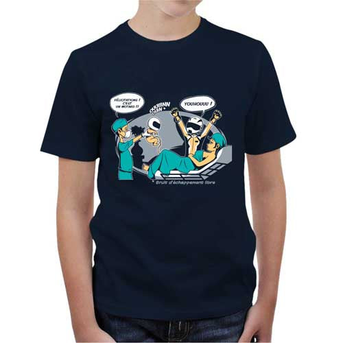 T shirt Moto Enfant - Naissance du Motard 2