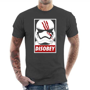 tshirt-homme-disobey-coton-bio-gris-fonce