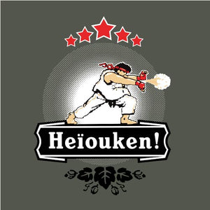 tshirt-heiouken-coton-bio-khaki