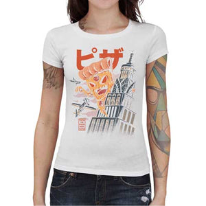 tshirt-femme-pizza-kong-coton-bio-blanc