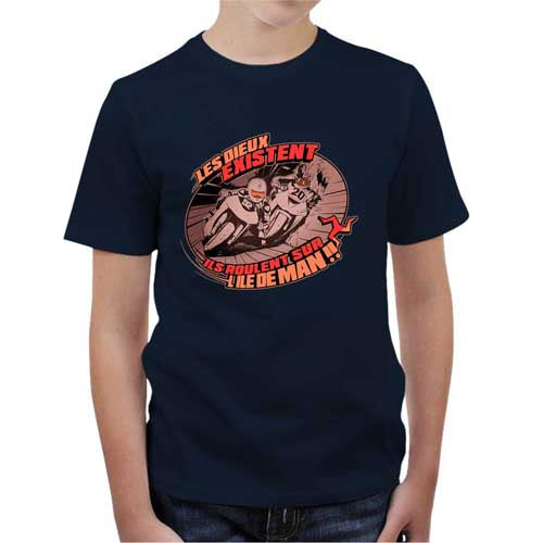 T shirt Moto Enfant - Les Dieux