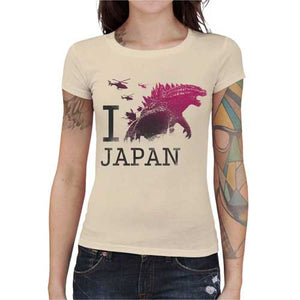 tshirt-femme-i-godzilla-japan-coton-bio-natural