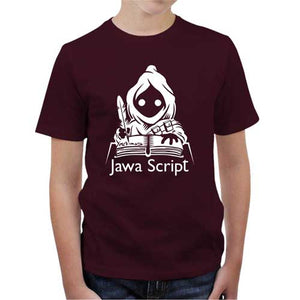 tshirt-enfant-jawa-script-pour-codeur-et-fan-de-star-wars-coton-bio-cerise