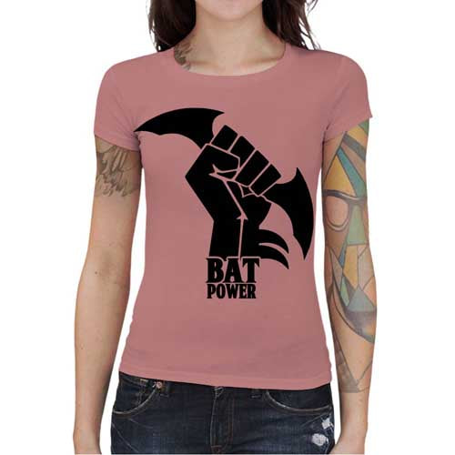 T-shirt Geekette - Bat Power