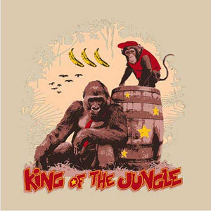 tshirt-king-of-the-jungle-coton-bio-beige