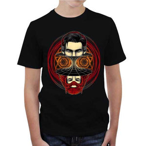 tshirt-enfant-t-shirt-doctor-strange-madness-equation-coton-bio-noir