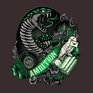 tshirt-t-shirt-serpentard-house-of-ambition-coton-bio-chocolat