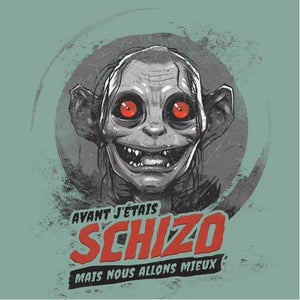 tshirt-schizo-gollum-coton-bio-jade