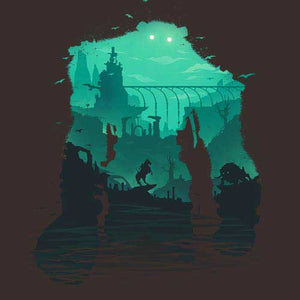 tshirt-shadow-of-the-colossus-coton-bio-chocolat