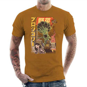 tshirt-homme-broccozilla-le-brocoli-geant-detruit-la-ville-coton-bio-curcuma