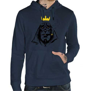 sweat-hellboy-destroy-coton-bio-bleu-nuit