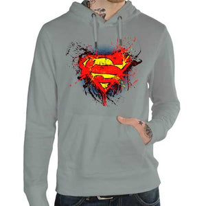 sweat-superman-coton-bio-snow-grey