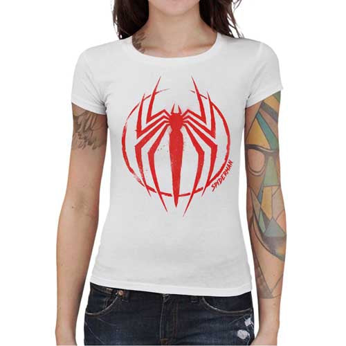 T-shirt Geekette - Spiderman