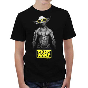 tshirt-enfant-gang-wars-coton-bio-noir