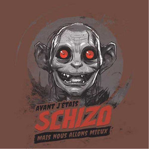 tshirt-schizo-gollum-coton-bio-sienna