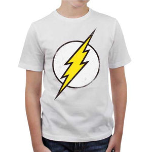 tshirt-enfant-flash-coton-bio-blanc