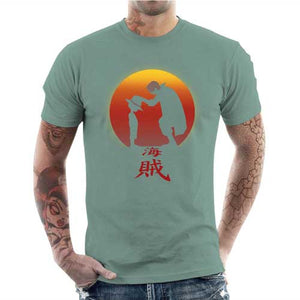 tshirt-homme-king-of-pirate-luffy-coton-bio-jade