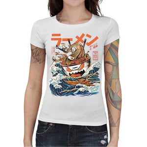 tshirt-femme-the-great-ramen-le-bol-de-nouilles-geant-qui-va-vous-devorer-coton-bio-blanc