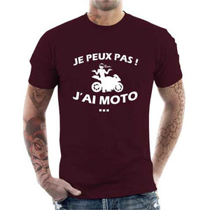 tshirt-homme-peux-pas-jai-moto-coton-bio-cerise