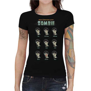 tshirt-femme-mieux-comprendre-votre-zombie-coton-bio-noir