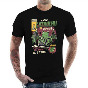 tshirt-homme-cathulhu-lovercraft-version-kawaii-coton-bio-noir