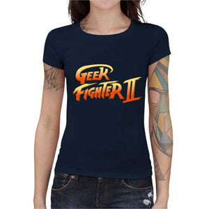 tshirt-femme-geek-fighter-ii-street-fighter-2-coton-bio-bleu-nuit