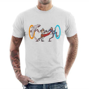 tshirt-homme-stranger-portal-coton-bio-blanc