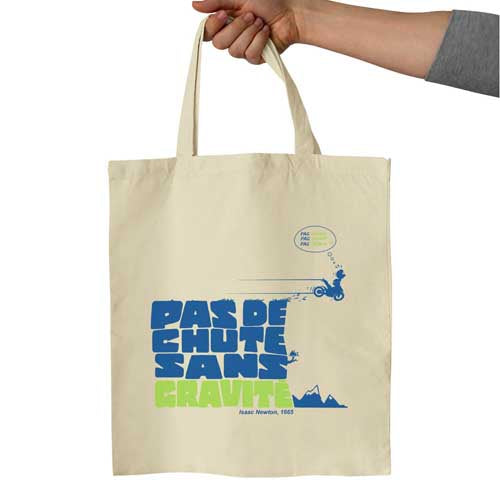 Tote Bag - Pas de chute sans gravité